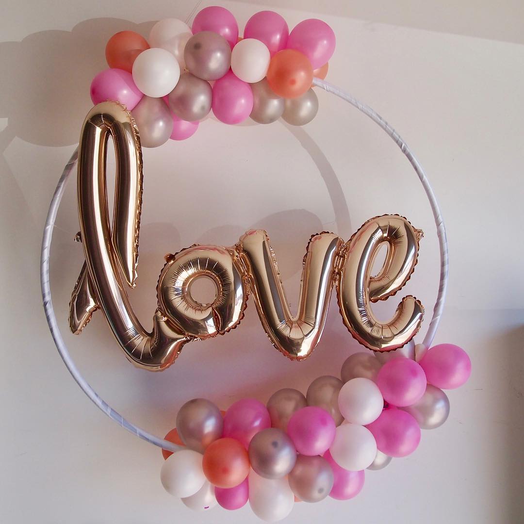 partyplus love balloon garland